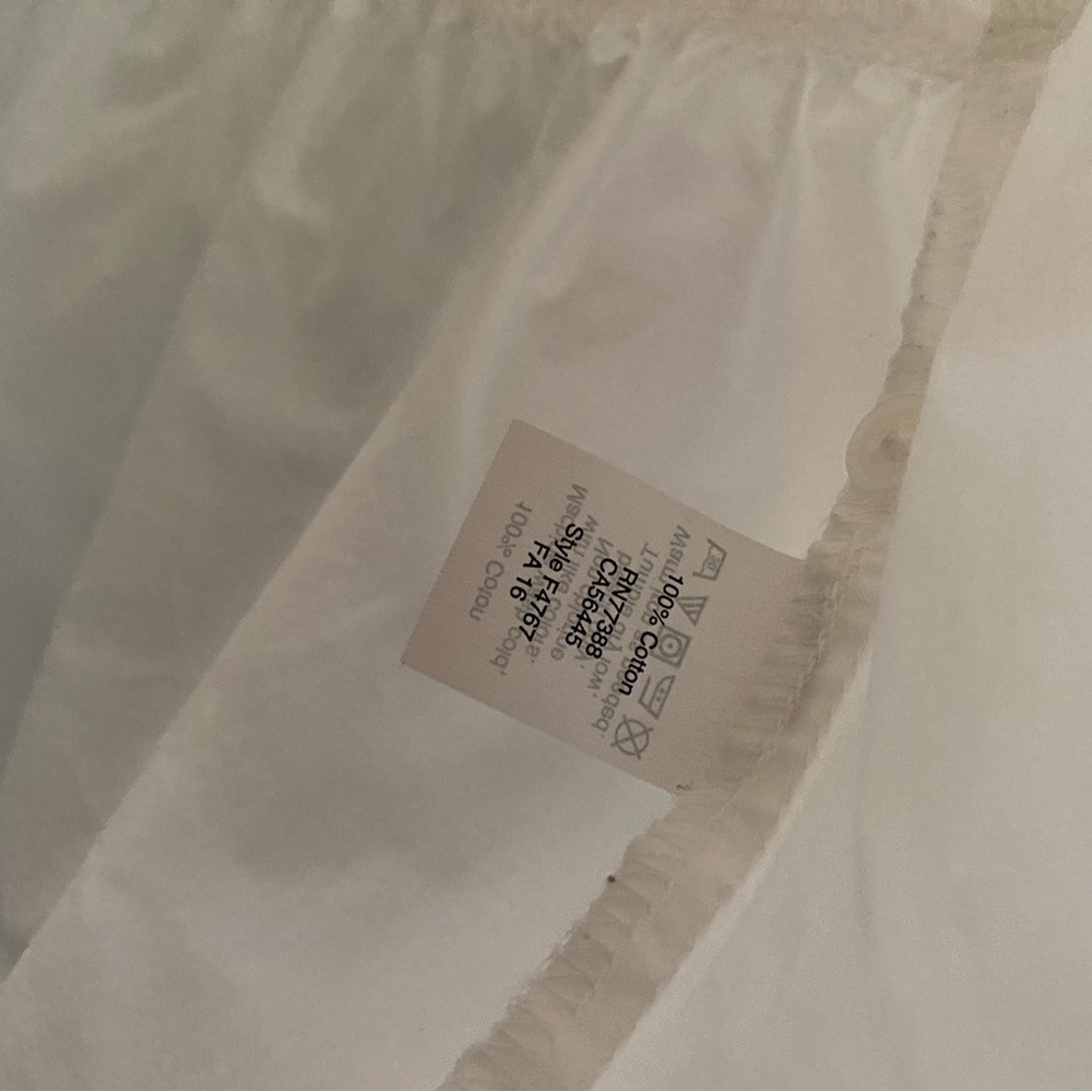 White Button-Up Blouse - Picture 6 of 6